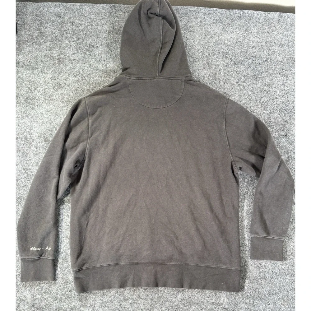 Disney x American Eagle Mickey Mouse Fireworks Hoodie Men's XL Gray Super Soft
